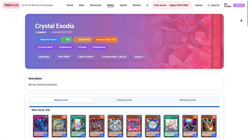 Living deck pages. preview
